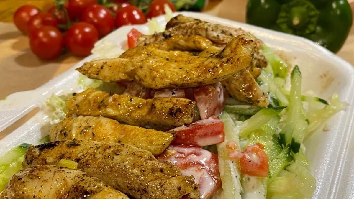 Cézár saláta csirkével