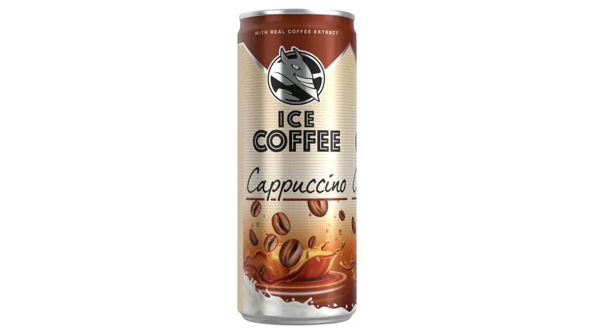 Ice Coffee Cappuccino UHT Drink with Milk and Coffee Extract 250 ml