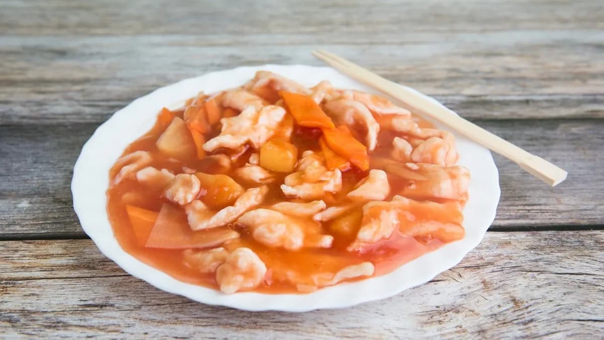 Ananászos csirke (nagy adag)