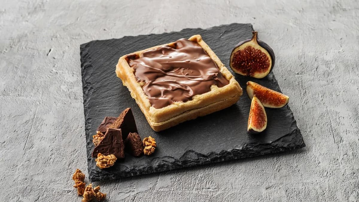 Mogyorókrémes gofri