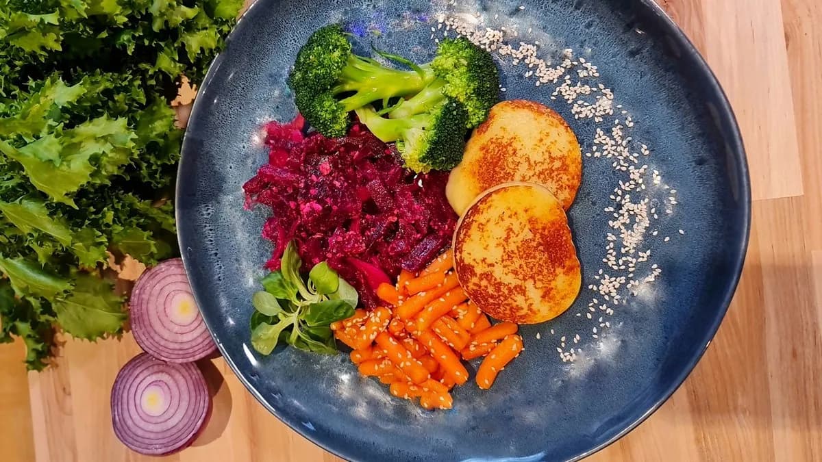 Grillezett Gouda sajt (fűszeres)