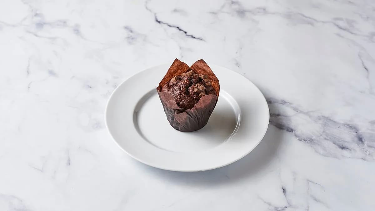 Csokis-mogyorókrémes muffin