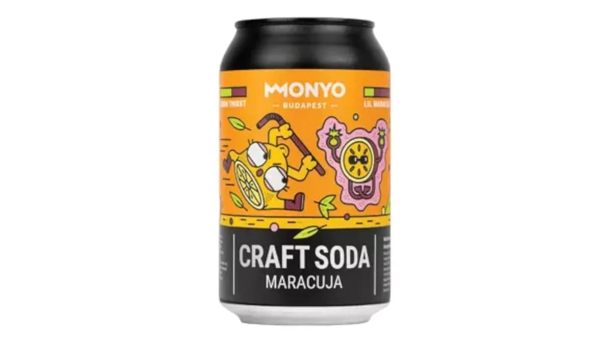 Monyo Craft Soda Maracuja 330 ml