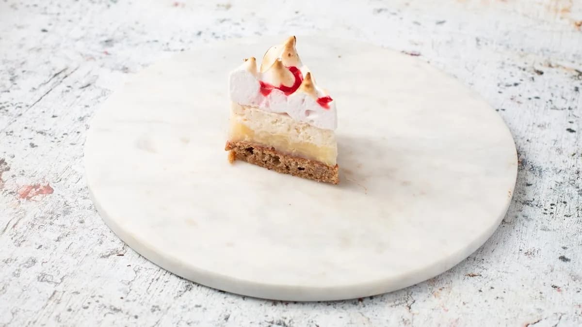 Ribizlihabos-almás réteges szelet (cukormentes)