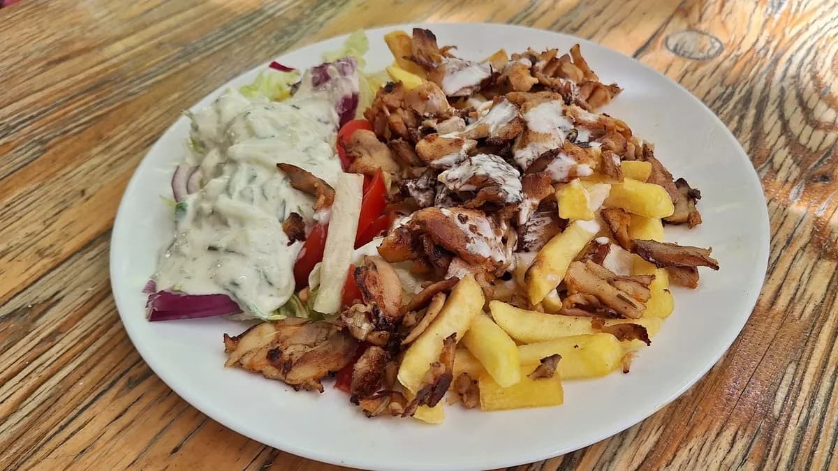 Gyros tál