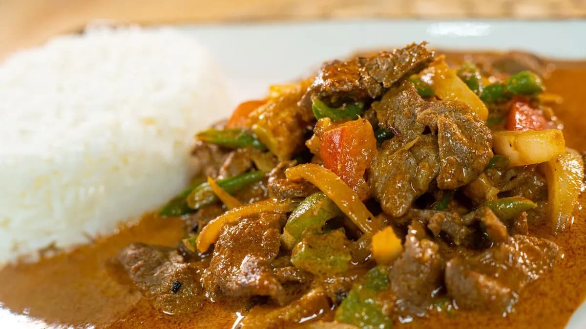 Vörösboros vörös curry (Kacsa) 🌶️🌶️🌶️🌶️🌶️