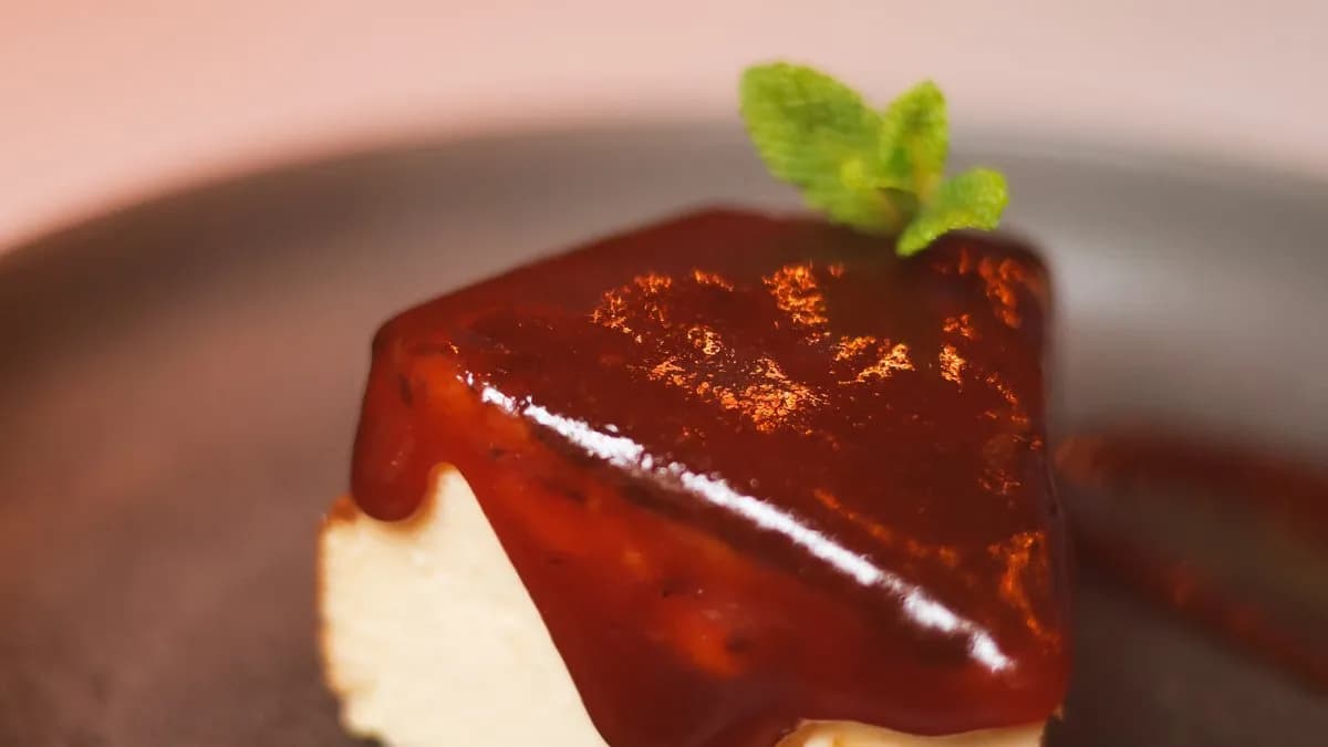 Cheesecake W/ Guava Compote