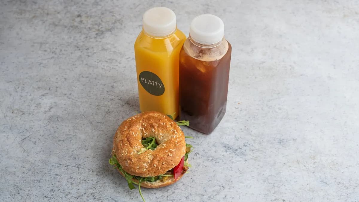 Coffee + Sandwich + Zserbo + Orange Juice