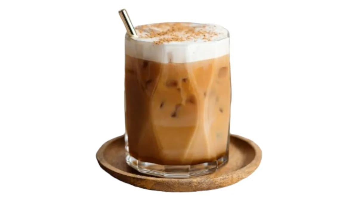 Jeges dirty chai latte