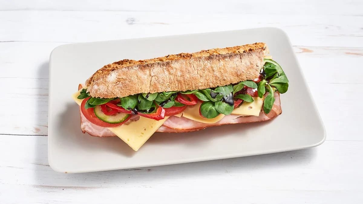 Prosciutto cotto sonkás bagett