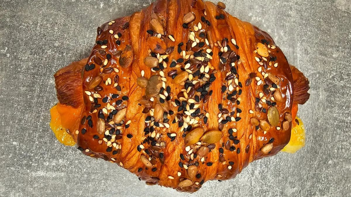 Sonkás sajtos croissant