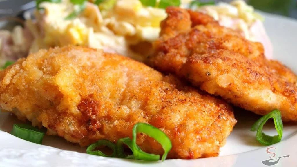 Rántott csirkecombfilé