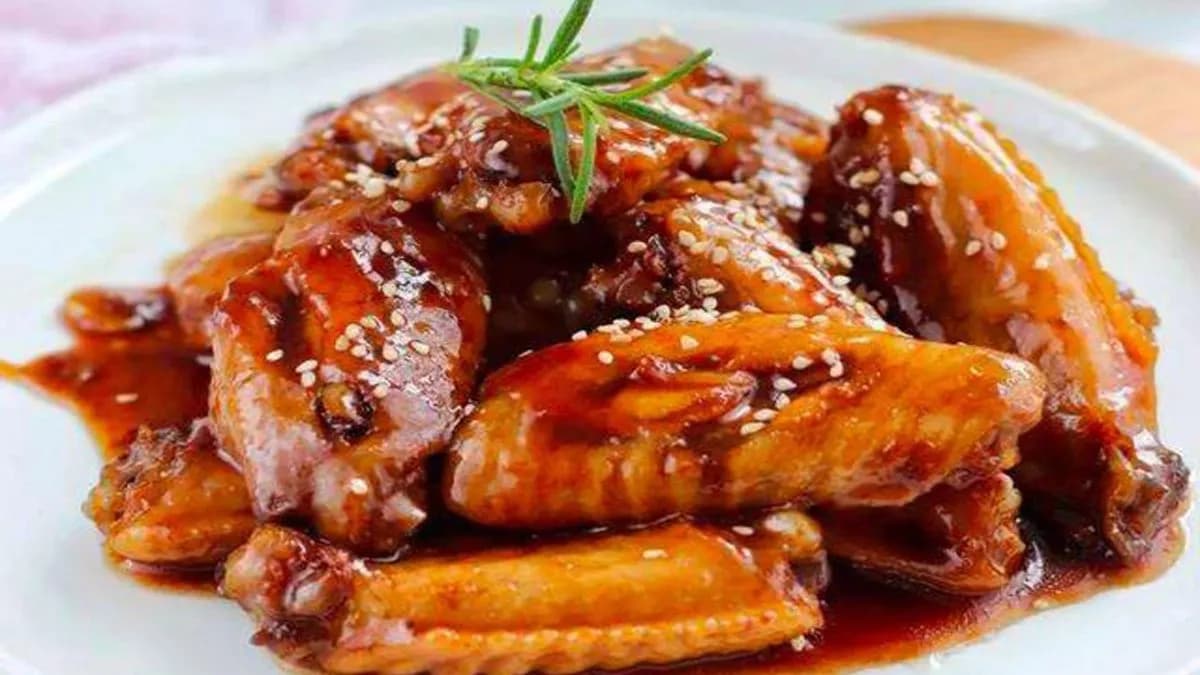 303.Édes-savanyú csirkeszárnyak/Sweet and sour chicken wings