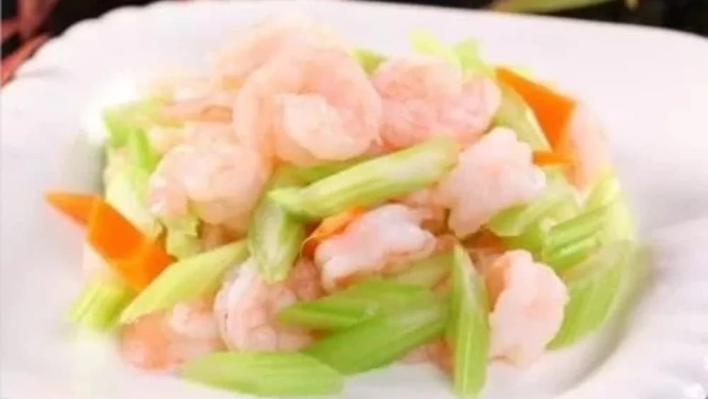 510.Rántott garnélarák zellerrel/Fried prawn with celery