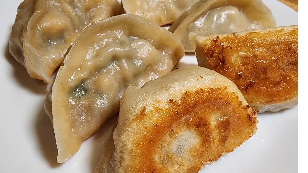 Homemade Gyoza