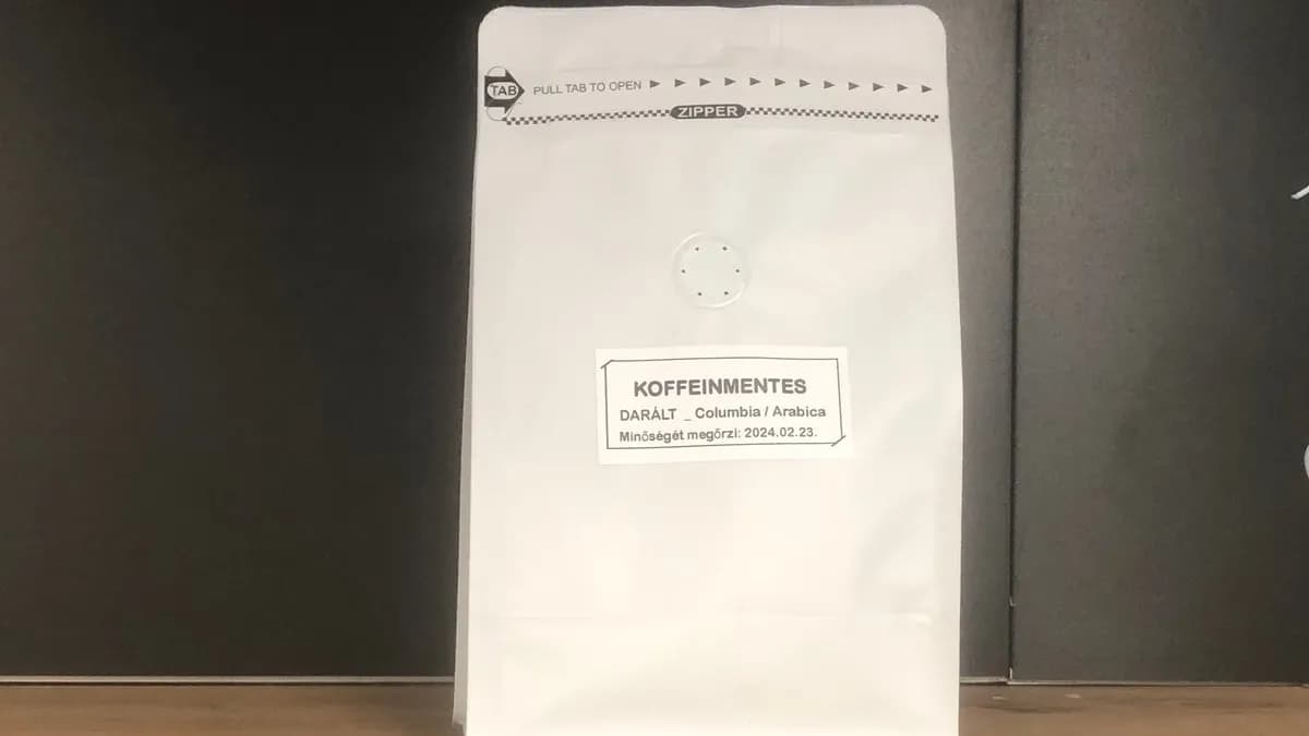 Koffeinmentes darált kolumbiai kávé 20dkg