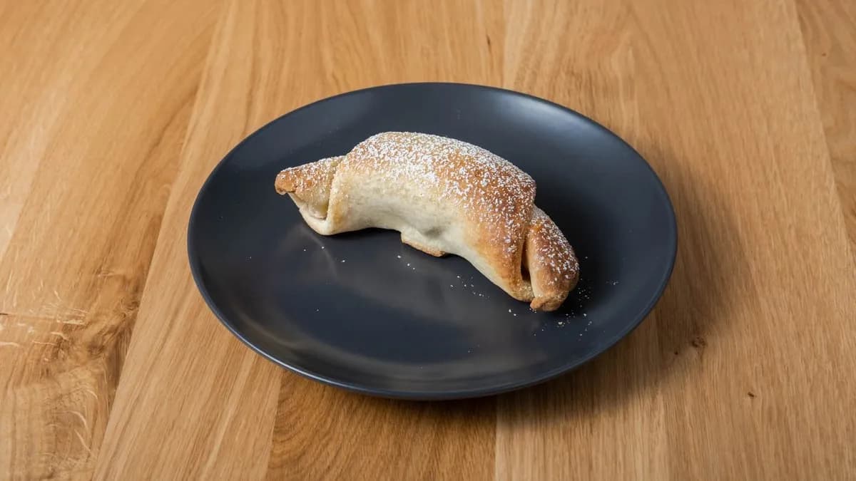 Töltött kifli - gesztenyés