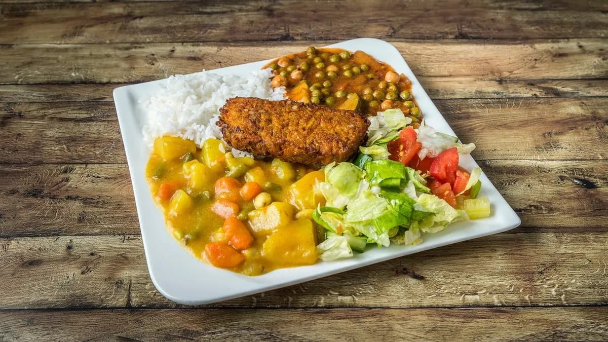 Napi ajánlat (gluténmentes zöldségfasírt)