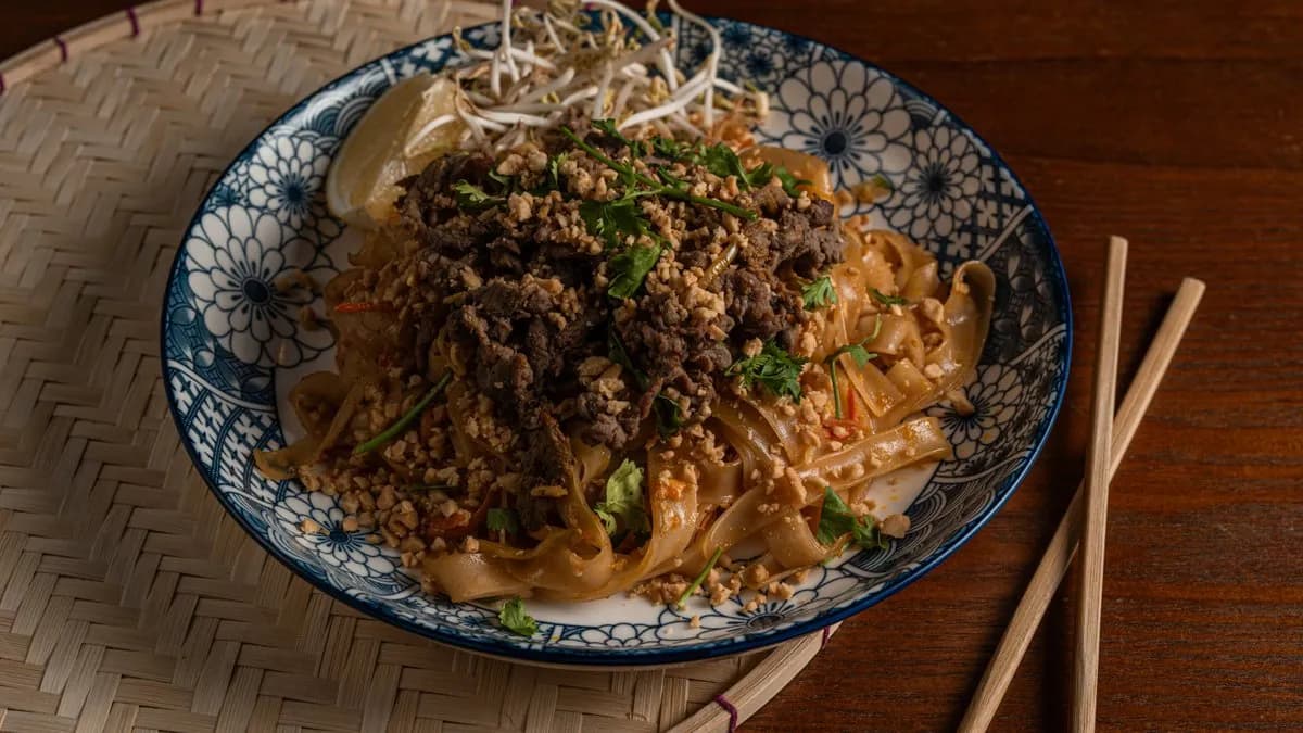 Pad thai tészta marhával - P1