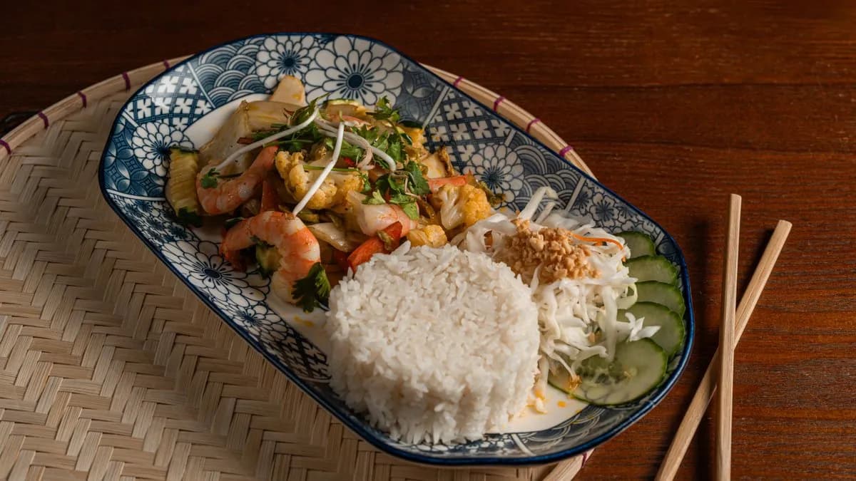 Fokhagymás sült garnélarák - D1