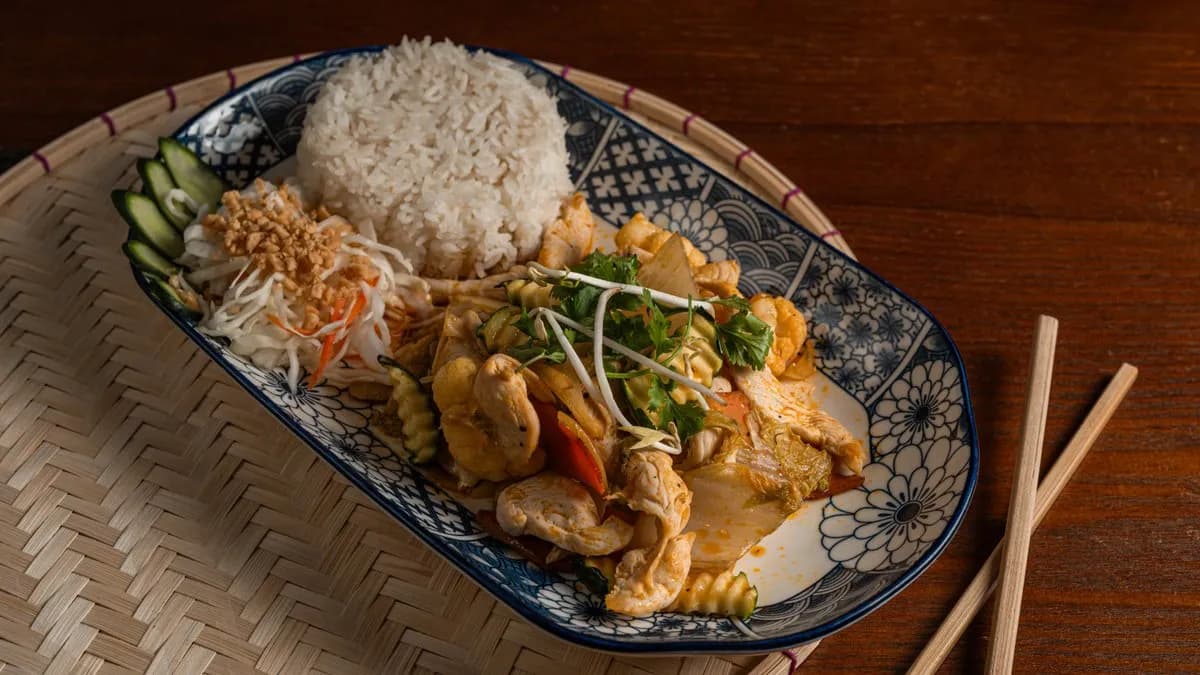 Sült csirkemell édes-savanyú szószban - D13