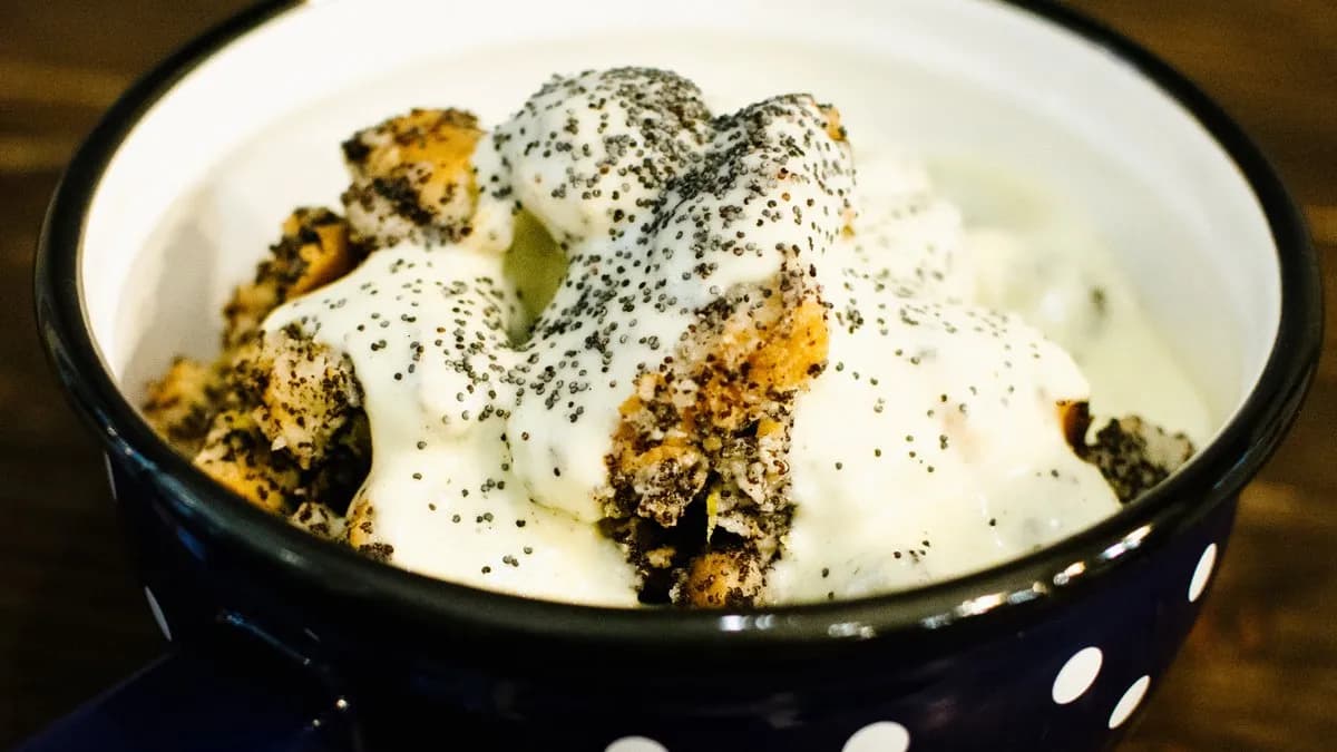 Mákos guba vanília sodóval