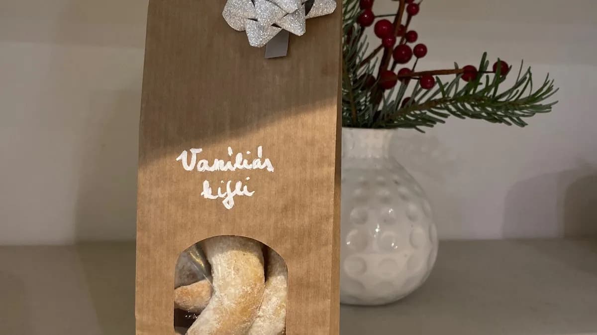 Vaníliás kifli csomag