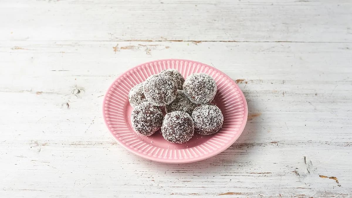 Vegán kókuszgolyó