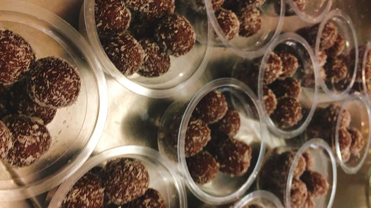 Hagyományos kókuszgolyó