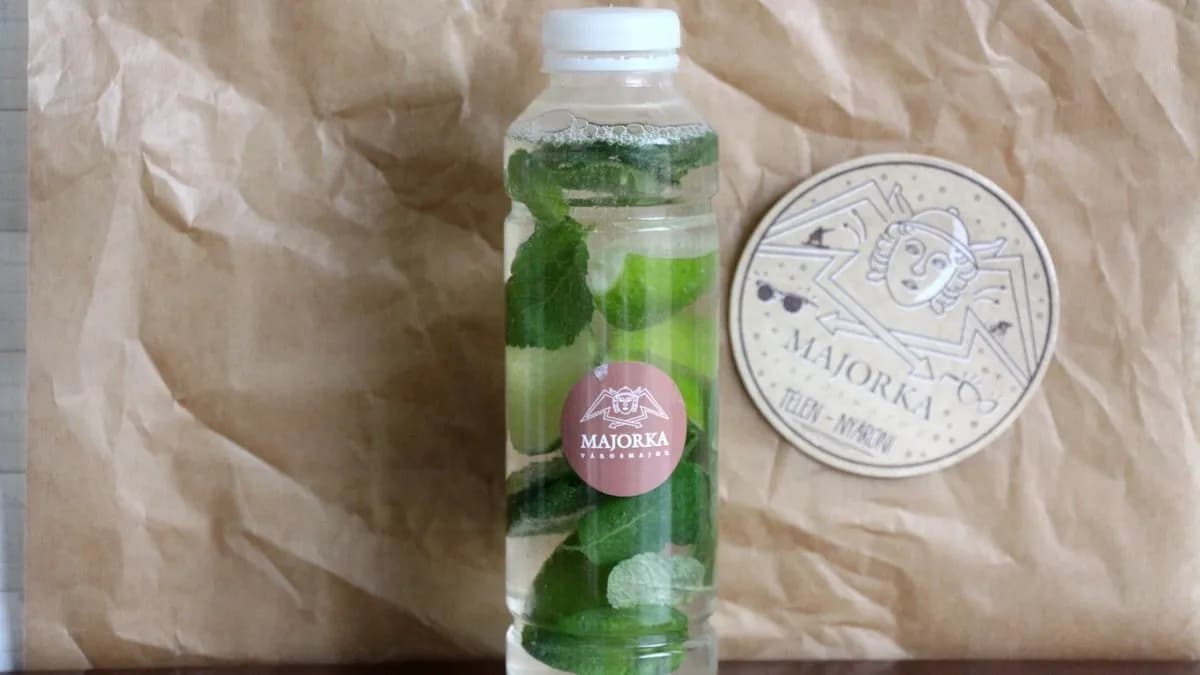 Bodzás-mentás limonádé 0,5L