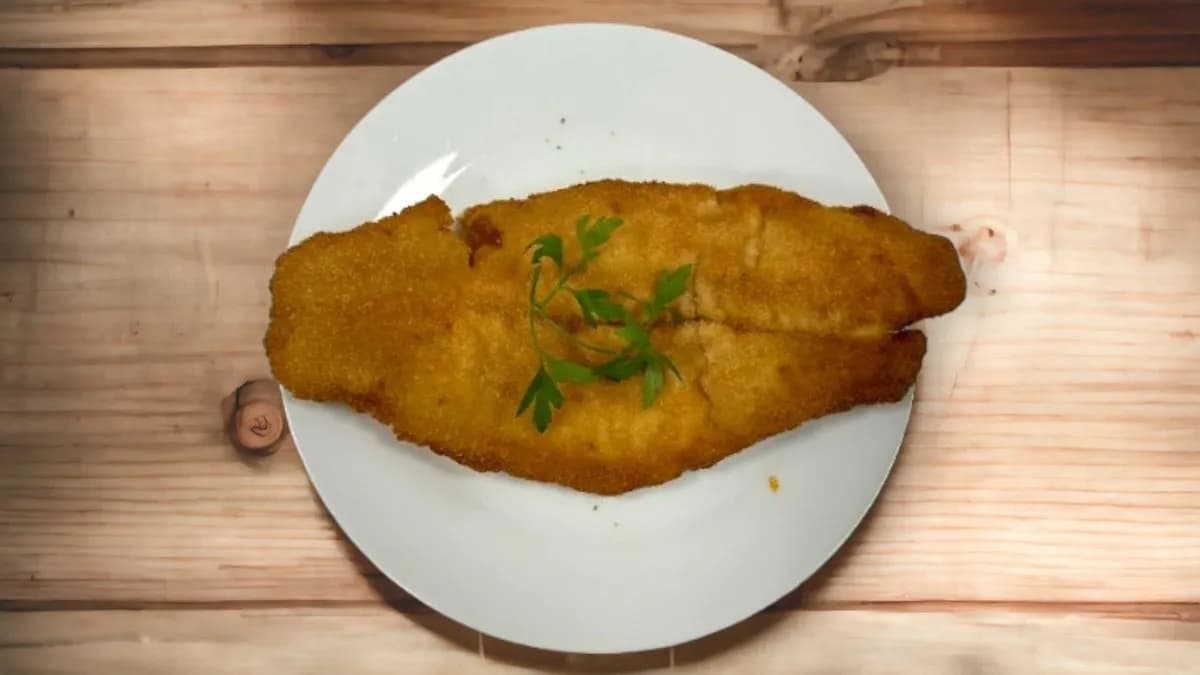 Vörös sügér rántva