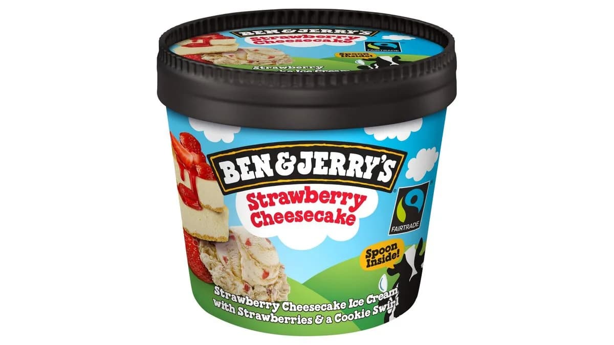 Ben & Jerry's Strawberry CheeseCake Jégkrém 100 ml