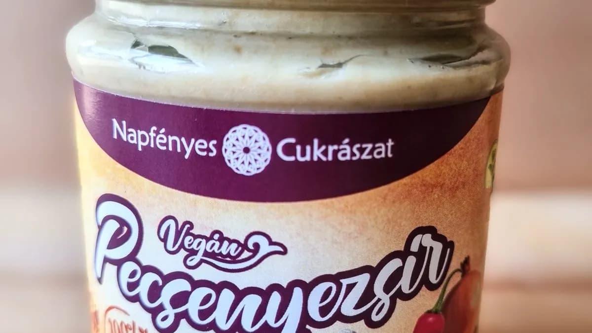 Napfényes vegán "pecsenyezsír"
