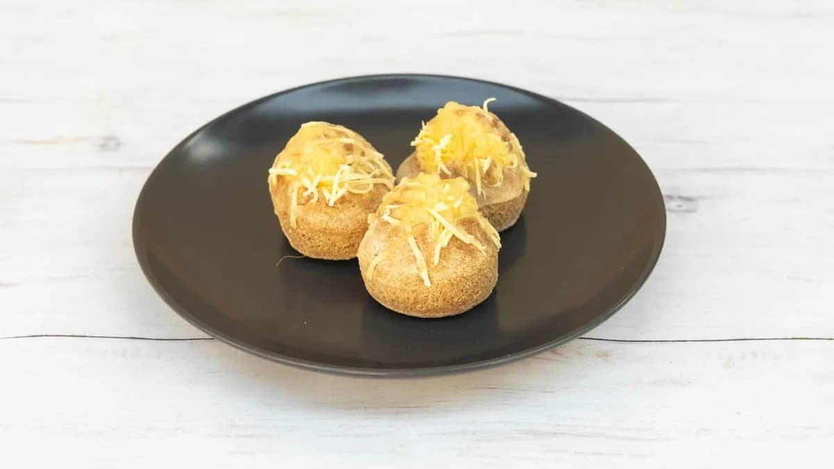 Vegán sajtos pogácsa 10 dkg