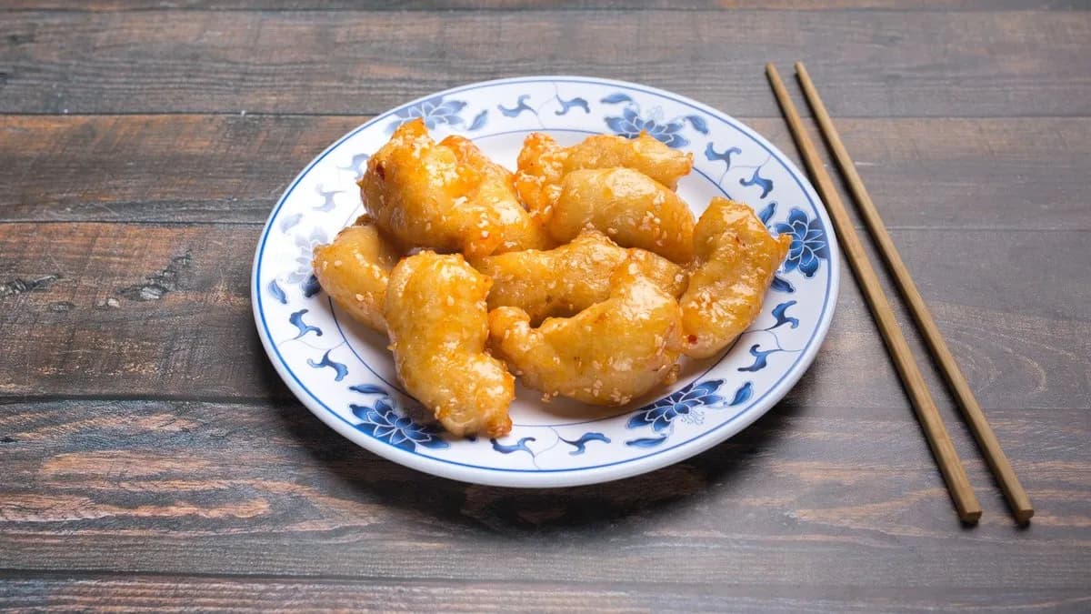 Szezámmagos csirkehús