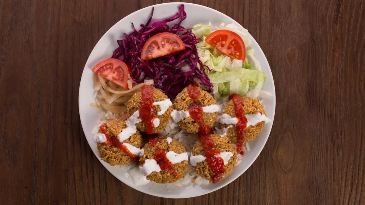 Falafel tál