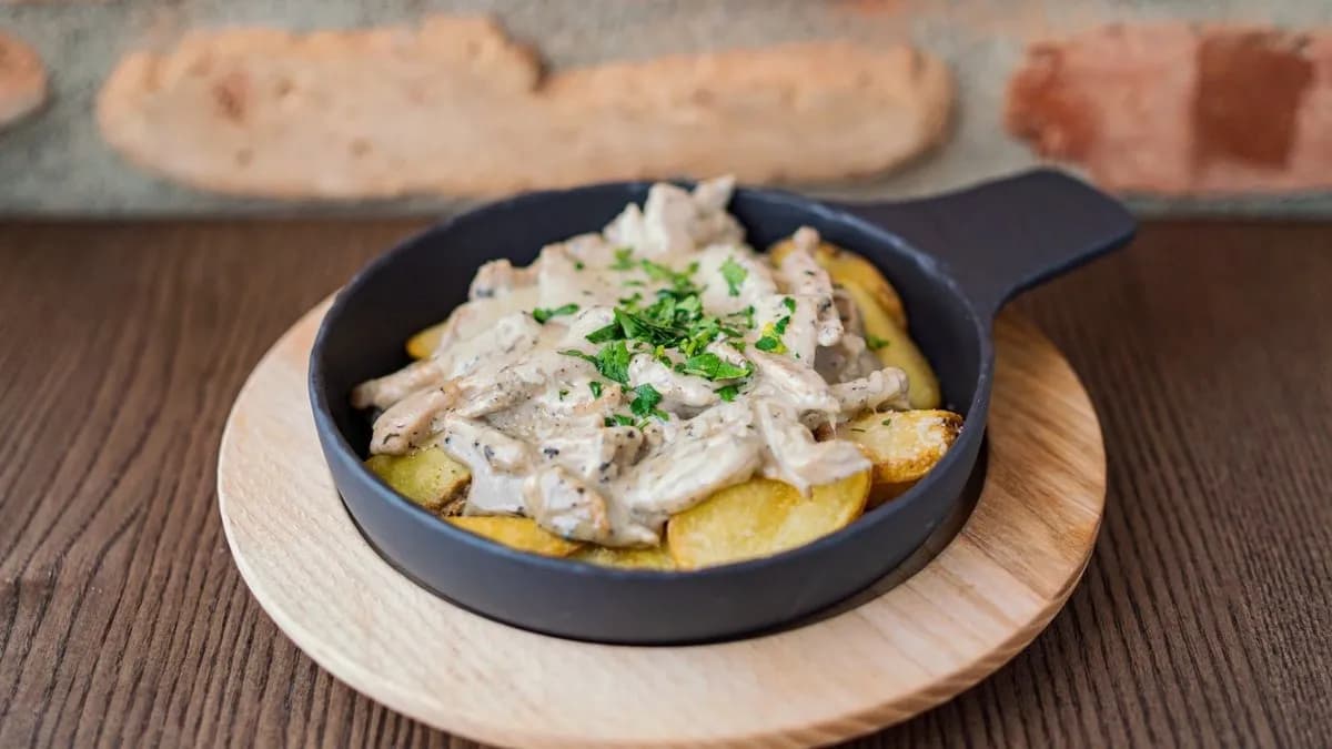 Pollo gratin con Tartufo