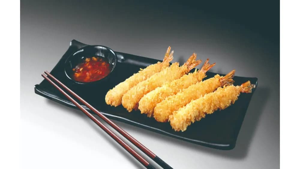 3. Sült garnélarák