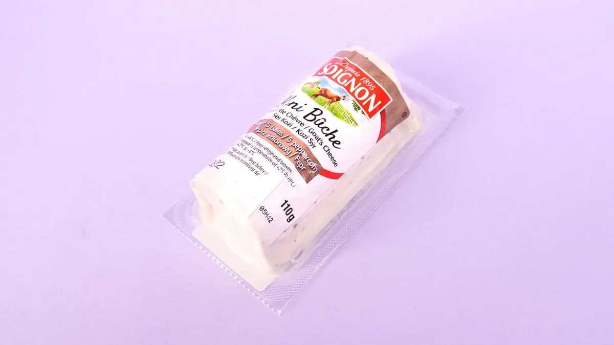 Soignon kecskesajt ötborsos