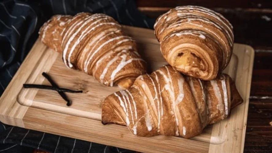 Vaníliás croissant