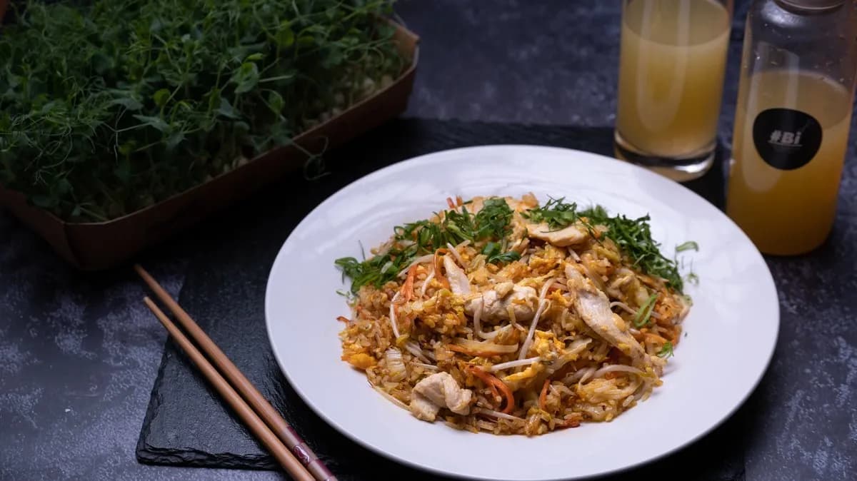 Pirított rizs Marha