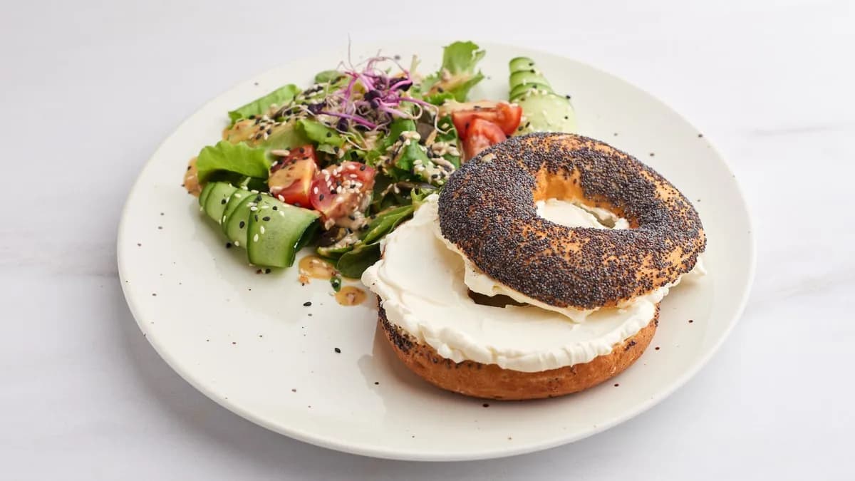 Sajtkrémes bagel