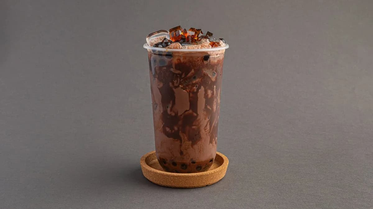 Csokoládés tejes tea