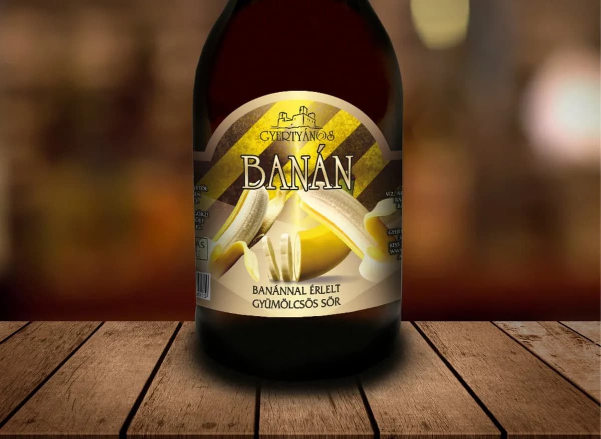 Gyertyános Banán 5,5% 1 l