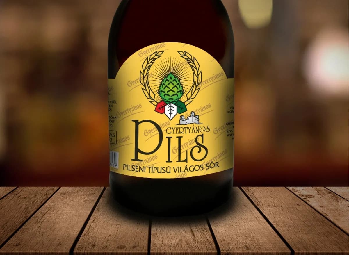 Gyertyános Pils 4,6% 1 l