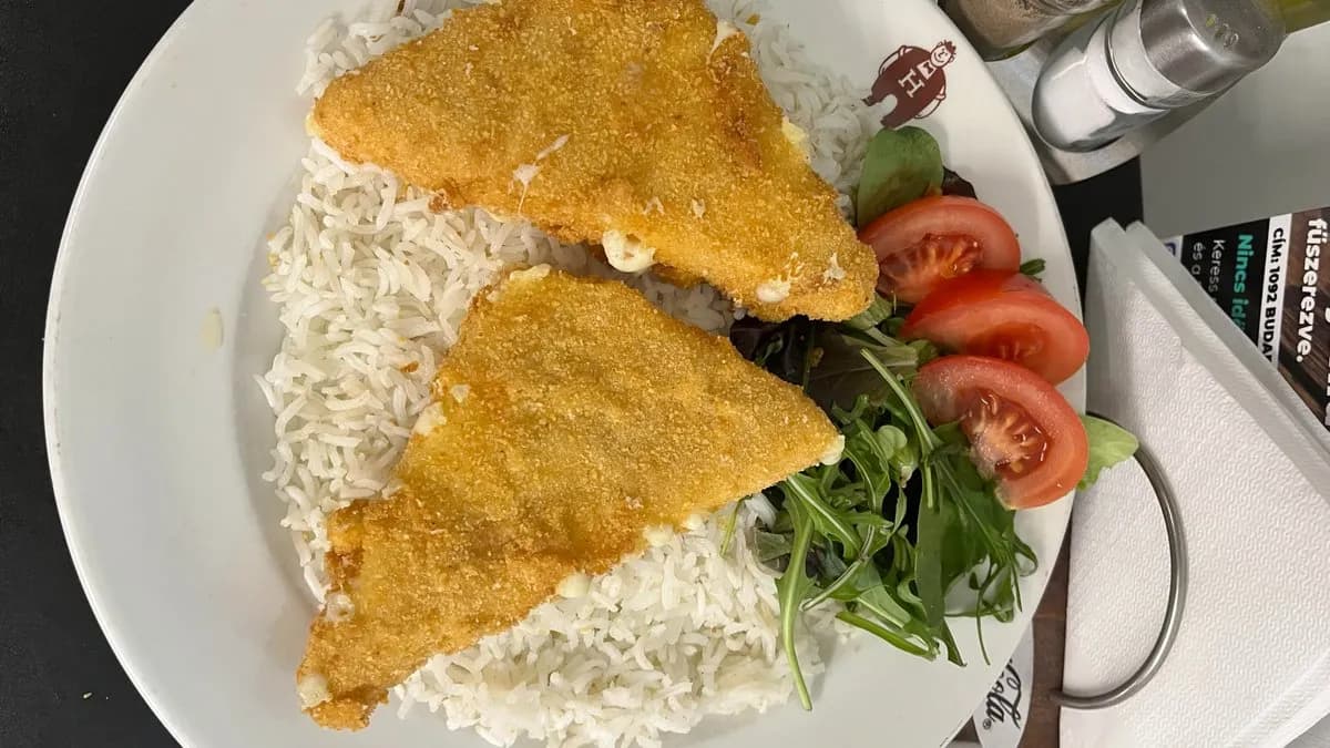 Rántott sajt - Ammerland trapistasajtból tartármártással