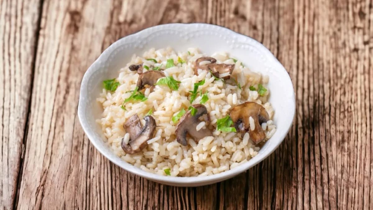 Gombás basmati rizs