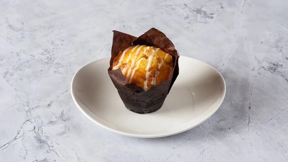 Fehér csokis muffin