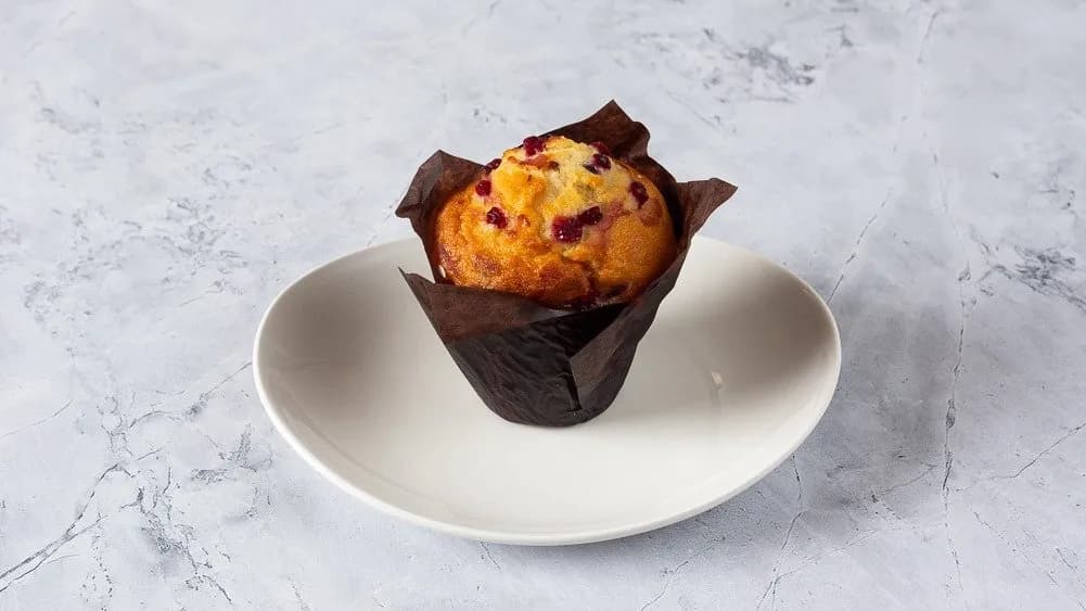 Karamellás-ribizlis muffin