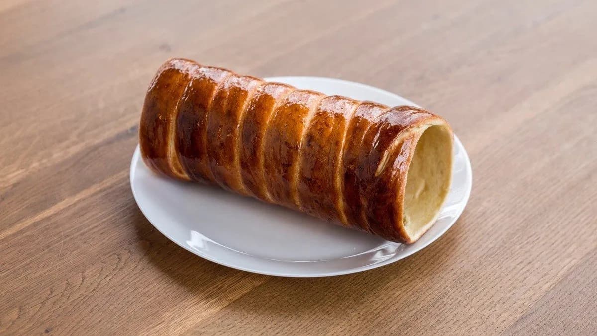 Vaníliás kürtőskalács